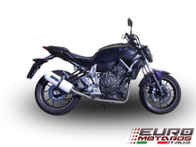 Load image into Gallery viewer, Yamaha FJ07 Tracer 700 2017-19 GPR Exhaust Full System With Albus White Silencer