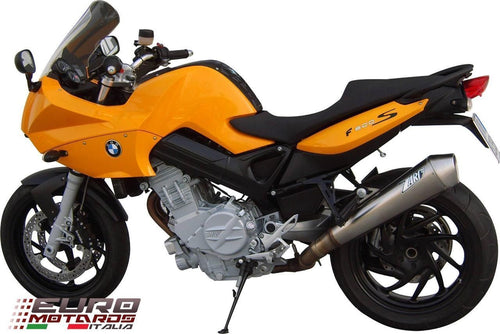 BMW F800S F800 ST Zard Exhaust Conical Steel Silencer Road Legal Muffler