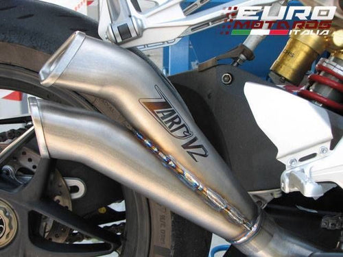 BMW S1000RR Zard Exhaust V2 Racing Steel Silencer Muffler