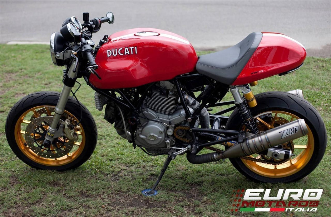 Ducati GT 1000 Zard Exhaust Steel Silencers Snake Welding Mufflers
