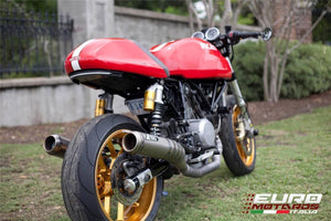 Ducati GT 1000 Zard Exhaust Steel Silencers Snake Welding Mufflers
