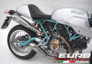 Ducati Paul Smart Sport Classic 1000 Zard Exhaust Full System Dual Setup +4HP