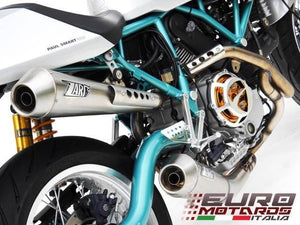 Ducati Paul Smart Sport Classic 1000 Zard Exhaust Full System Dual Setup +4HP