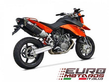 Load image into Gallery viewer, KTM 950 SM / 990 SM SMT Zard Exhaust 2 Penta Carbon Racing Slipon Silencers