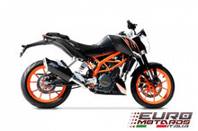 Load image into Gallery viewer, KTM Duke 390 Zard Exhaust Penta Ceramic Black Racing Slipon Silencer +1.5HP