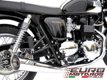 Load image into Gallery viewer, Triumph Bonneville Carburetor Zard Exhaust Polished Full System Low Sport +1.5HP