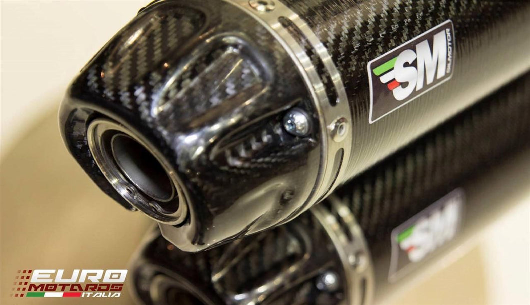 Ducati Streetfighter 848 1098 Silmotor Exhaust Full Carbon Slipon Silencers