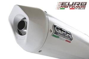 Moto Guzzi Breva 1200 2007-2012 GPR Exhaust Systems Albus White Slipon Silencer