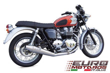Load image into Gallery viewer, Triumph Bonneville Carburated Model Zard Exhaust Full System + Low Silencer