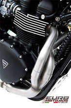Load image into Gallery viewer, Triumph Scrambler Carburetor Model Zard Exhaust Full System Low Conical Silencer