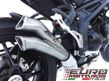 Load image into Gallery viewer, Triumph Speed Triple 2011-2015 Zard V2 Low Slipon Silencer +4HP