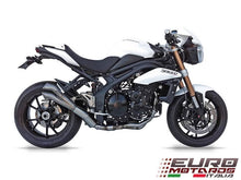 Load image into Gallery viewer, Triumph Speed Triple 2011-2015 Zard V2 Low Slipon Silencer +4HP
