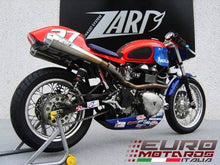 Load image into Gallery viewer, Triumph Thruxton Zard Exhaust Trofeo Full System Dual Silencers + 3HP
