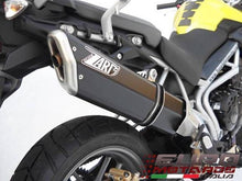 Load image into Gallery viewer, Triumph Tiger 800 Zard Exhaust Penta Black Slipon Silencer