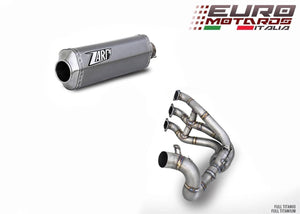 MV Agusta F3 675 800 2013-2015 Zard Exhaust Full Titanium System + Ti Silencer