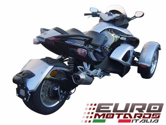 Can Am Spyder Zard Exhaust Cone Slipon Silencer