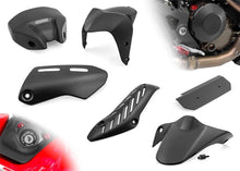 Load image into Gallery viewer, CNC Racing Carbon Fiber Kit 8pcs Fenders Heat Shields For Ducati Monster 1200