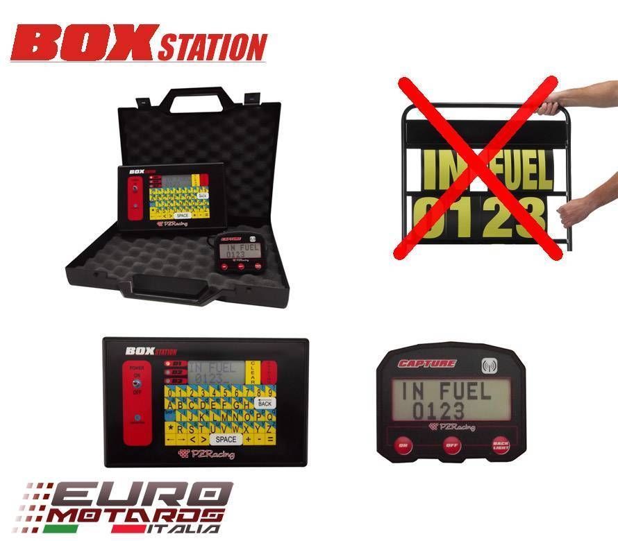 PZRacing BoxStation Rider-Pits Message System Kawasaki ZX6R ZX10R Z1000 Ninja