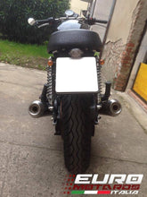 Load image into Gallery viewer, Triumph Bonneville T100 2007-2014 Silmotor Exhaust Dual Silencers Black