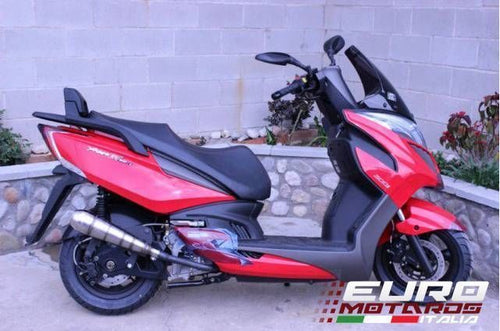 Kymco Yager GT 300 2013-2014 Endy Exhaust System Stainless GP Hurricane Silencer