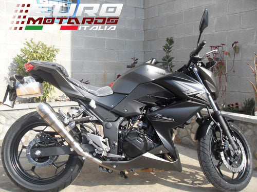 Kawasaki Z300 Endy Exhaust GP Hurricane Slipon Silencer Road Legal