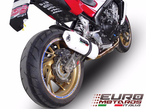Honda CB650F 2014-2018 GPR Exhaust Full System With Albus Silencer Road Legal