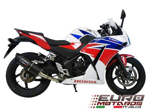 Honda CBR 300R 2014-2016 GPR Exhaust Furore Black Slipon Silencer Road Legal New