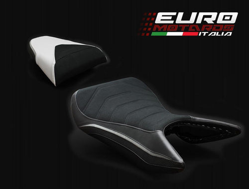 Luimoto Suede Seat Covers Front & Rear /Gel New For Honda VFR 800F 2014-2019