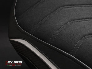 Luimoto Suede Seat Covers Front & Rear /Gel New For Honda VFR 800F 2014-2019