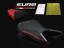 Load image into Gallery viewer, Luimoto Suede Seat Covers Front &amp; Rear /Gel New For Honda VFR 800F 2014-2019