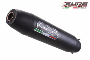 Ducati Multistrada 1200 2010-2014 GPR Exhaust Systems Deeptone Nero Silencer