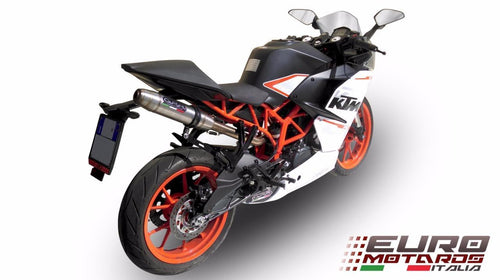 GPR Exhaust Deeptone Slipon Silencer Racing High Mount for KTM RC 390 2015-2016