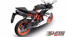 Load image into Gallery viewer, GPR Exhaust Furore Slipon Silencer Road Legal High Mount for KTM RC390 2014-2016