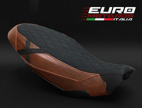Luimoto Suede Tec-Grip Military-X Seat Cover /Gel For Ducati Scrambler 2015-2018