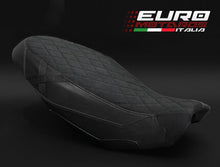 Load image into Gallery viewer, Luimoto Suede Tec-Grip Military-X Seat Cover /Gel For Ducati Scrambler 2015-2018