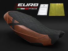 Load image into Gallery viewer, Luimoto Suede Tec-Grip Military-X Seat Cover /Gel For Ducati Scrambler 2015-2018