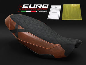 Luimoto Suede Tec-Grip Military-X Seat Cover /Gel For Ducati Scrambler 2015-2018