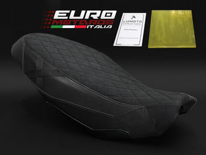 Luimoto Suede Tec-Grip Military-X Seat Cover /Gel For Ducati Scrambler 2015-2018