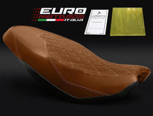 Load image into Gallery viewer, Luimoto Suede Sport Diamond Seat Cover For Ducati Scrambler 2015-2022