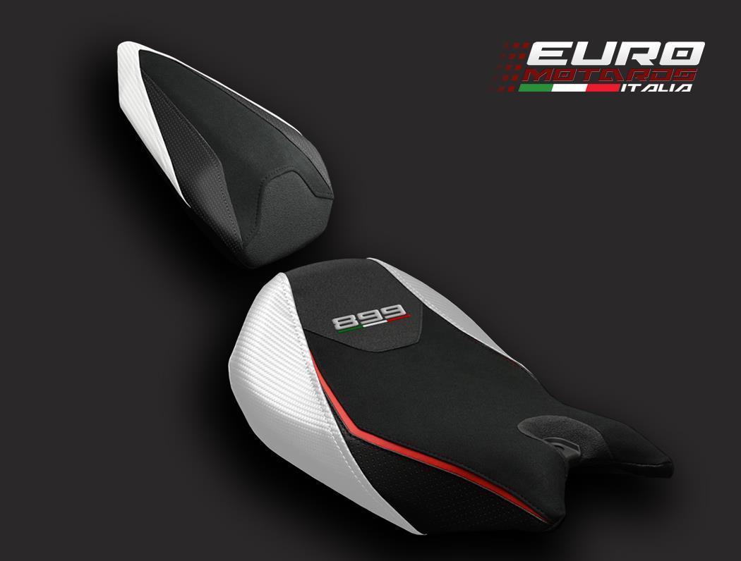 Luimoto Veloce Tec-Grip Suede Seat Covers Set For Ducati 899 Panigale
