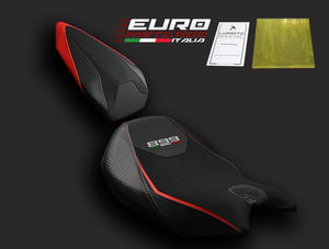 Luimoto Veloce Tec-Grip Suede Seat Covers Set For Ducati 899 Panigale