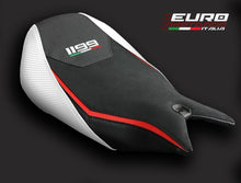 Load image into Gallery viewer, Luimoto Veloce Tec-Grip Suede Seat Cover For Rider New For Ducati 1199 Panigale