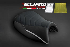 Luimoto Suede Tec-Grip Suede Seat Cover for Rider For BMW K1600GT 2011-19
