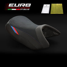 Load image into Gallery viewer, Luimoto Motorsports Tec-Grip Suede Seat Cover Rider For BMW R1200GS Adv 2006-13
