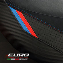 Load image into Gallery viewer, Luimoto Motorsports Tec-Grip Suede Seat Cover Rider For BMW R1200GS Adv 2006-13