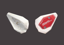 Load image into Gallery viewer, Kawasaki ZX-250R Ninja 2008-2012 RD Moto Frame Sliders Protectors SL01 White