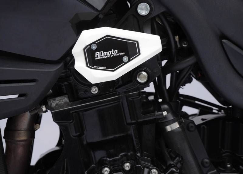 Suzuki GSXR 600-750 2008-2010 RD Moto Crash Frame Sliders SL01 White 7 Colors