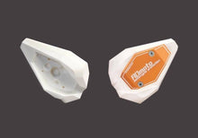 Load image into Gallery viewer, Kawasaki Versys 650 2006-2014 RD Moto Frame Sliders Protectors White K16S-SL01-W