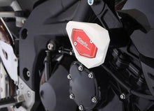 Load image into Gallery viewer, Kawasaki Z1000 2010-2013 RD Moto Crash Frame Sliders Protectors White K27S-SL01W