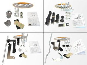 Kawasaki Z800/E 2013-2016 RD Moto Crash Frame Sliders Protectors SL01 White